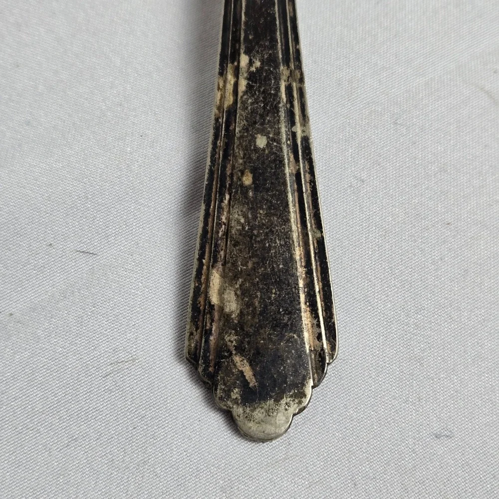 IS‎ Wilshire Silverware Silverplate 1933 Solid Pierced Pie Cake Server, 8.5
